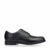 Start Rite Brogue Senior Black Leather Lace-up Closed School Shoes - Elves & the Shoemaker