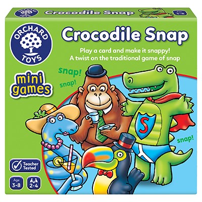 Orchard Toys Crocodile Snap Mini Game - Elves & the Shoemaker