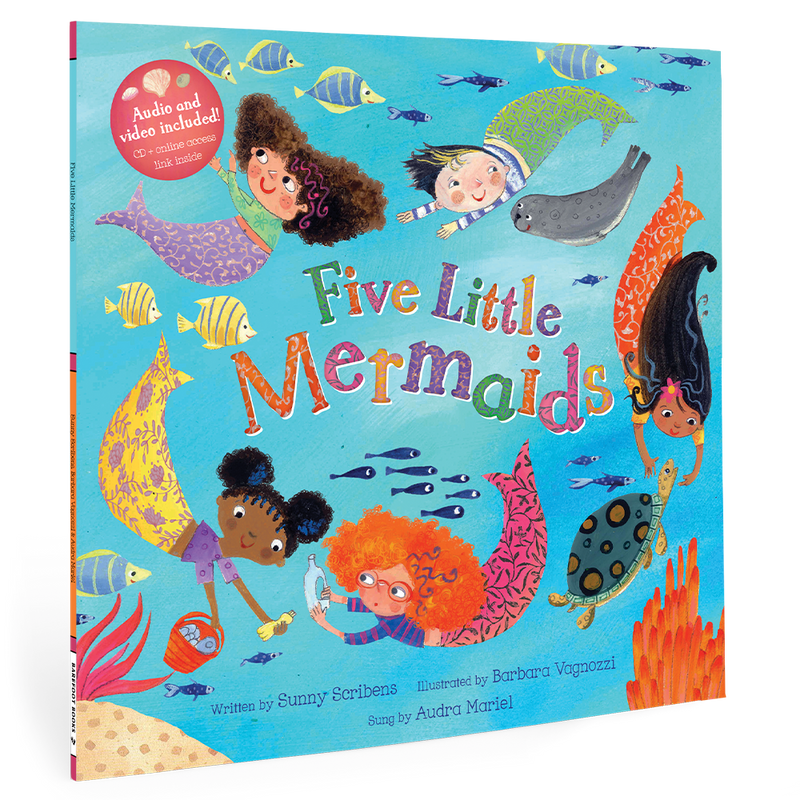 Five Little Mermaids - Children's Book - Elves & the Shoemaker
