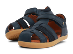 Bobux IWalk Roam - Navy Leather Closed Toe Sandal - Elves & the Shoemaker