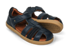 Bobux Kids+ Roam - Navy Leather Closed Toe Sandal - Elves & the Shoemaker