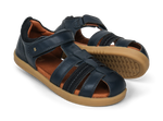 Bobux Kids+ Roam - Navy Leather Closed Toe Sandal - Elves & the Shoemaker