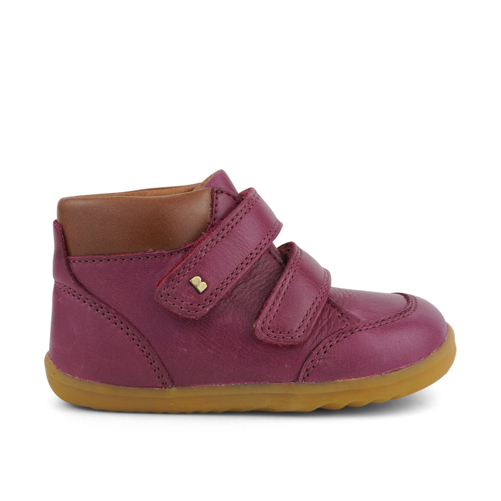 Bobux Step Up Timber Boot Boysenberry - Elves & the Shoemaker