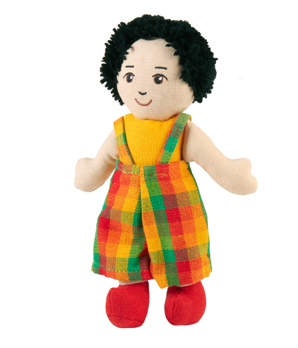 Lanka Kade Boy doll - white skin black hair - Elves & the Shoemaker