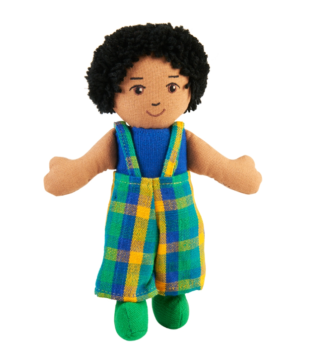 Lanka Kade Boy doll - brown skin black hair - Elves & the Shoemaker
