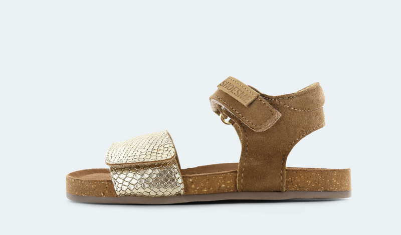 Shoesme Light Gold Sandal - Elves & the Shoemaker