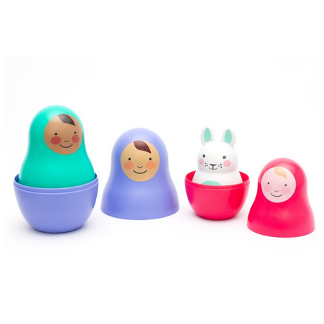 Rosa & Bo Little Jewels Nesting Babies with Chiming Bo Bunny - Elves & the Shoemaker