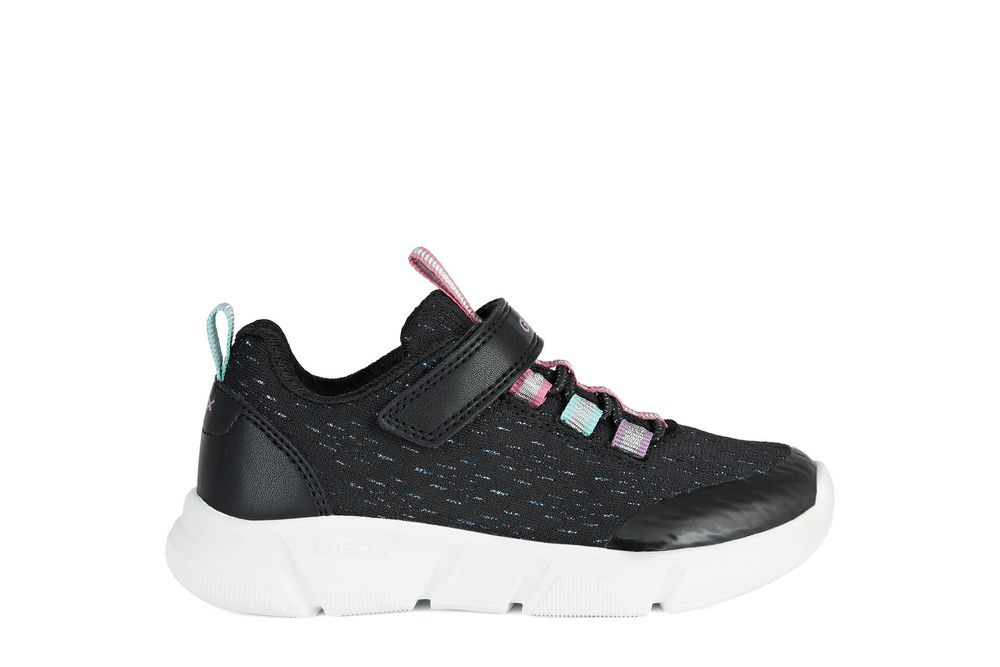 Geox Aril Trainer Black / Multicolour - Elves & the Shoemaker