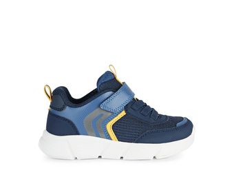Geox Aril Trainer Navy / Yellow - Elves & the Shoemaker