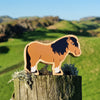 Lanka Kade Natural Brown Shetland Pony - Elves & the Shoemaker