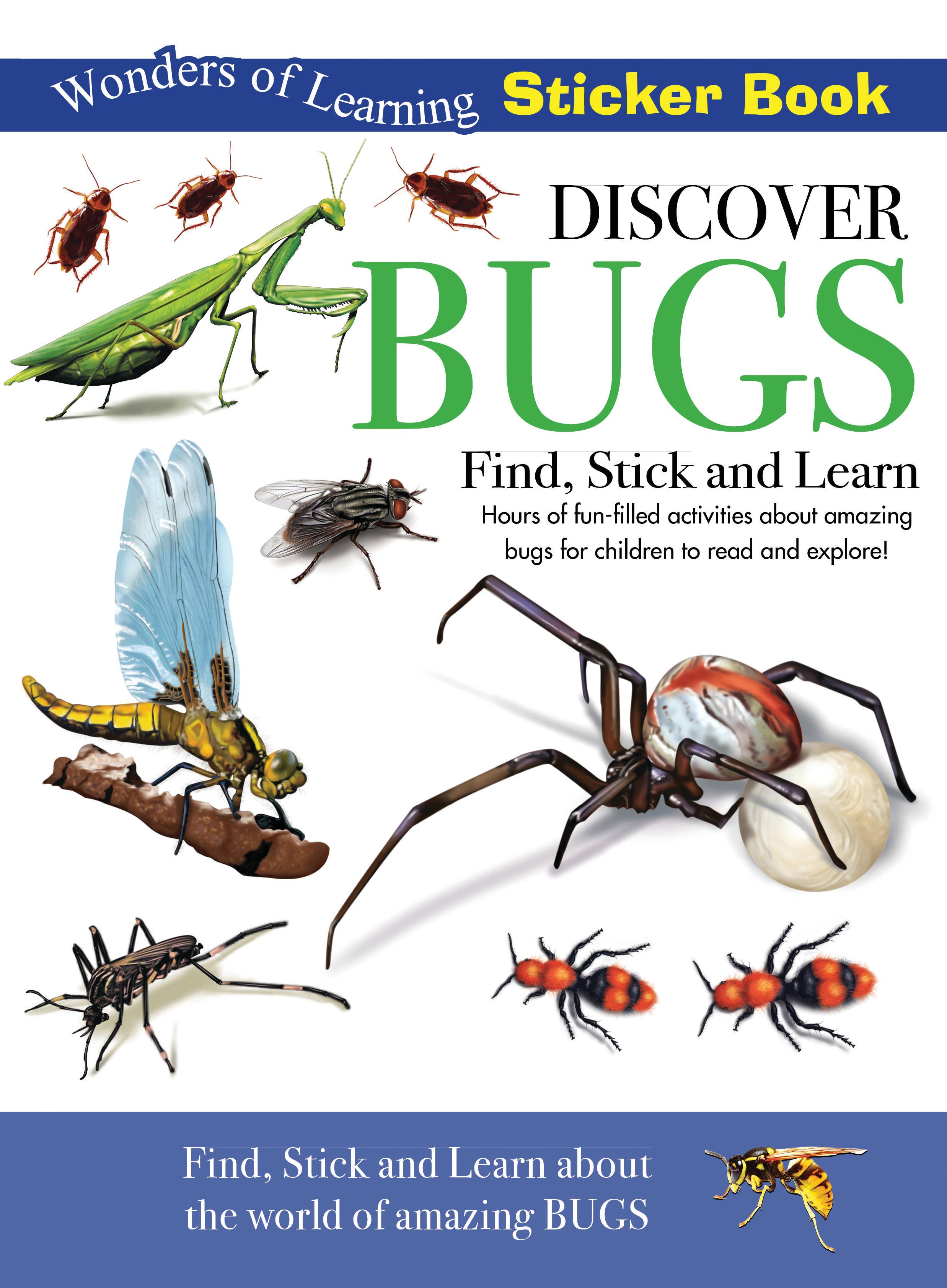 Sticker Book - Discover Bugs - Elves & the Shoemaker