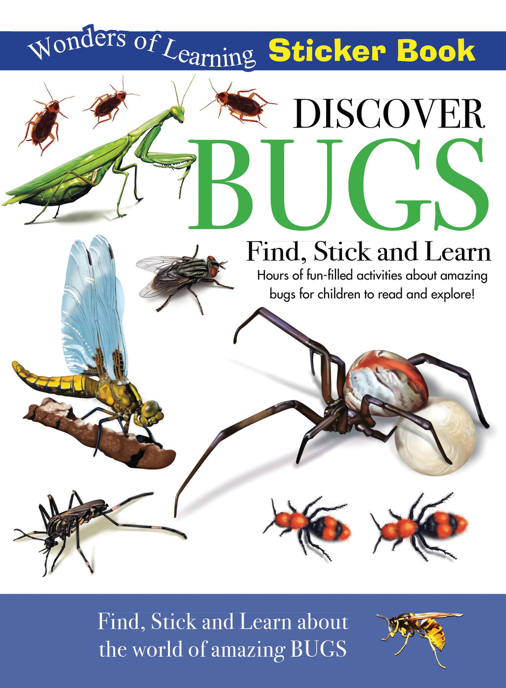 Sticker Book - Discover Bugs - Elves & the Shoemaker