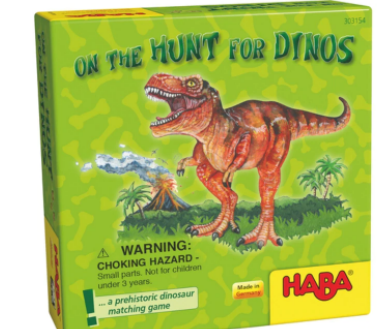 HABA On the Hunt for Dinos - Board Game - Elves & the Shoemaker