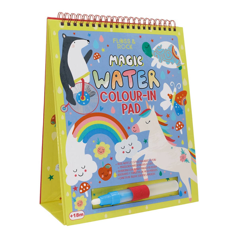 Floss & Rock Magic Colour Changing Watercard Easel and Pen - Rainbow - Elves & the Shoemaker