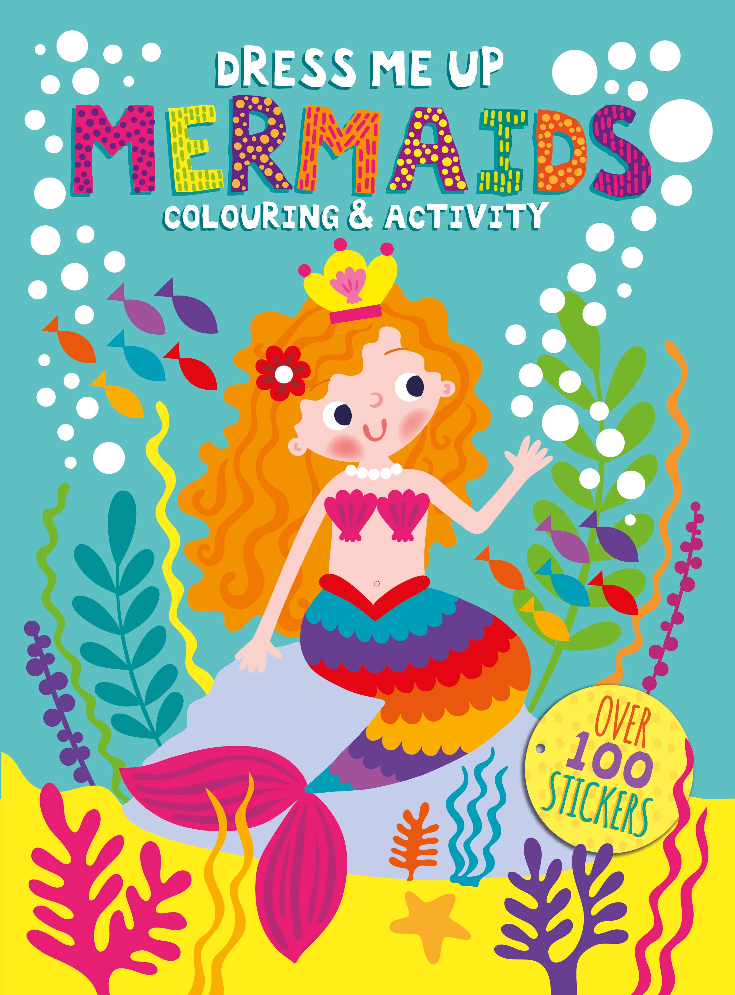 Dress Me Up Colouring and Activity Book - Mermaids - Elves & the Shoemaker