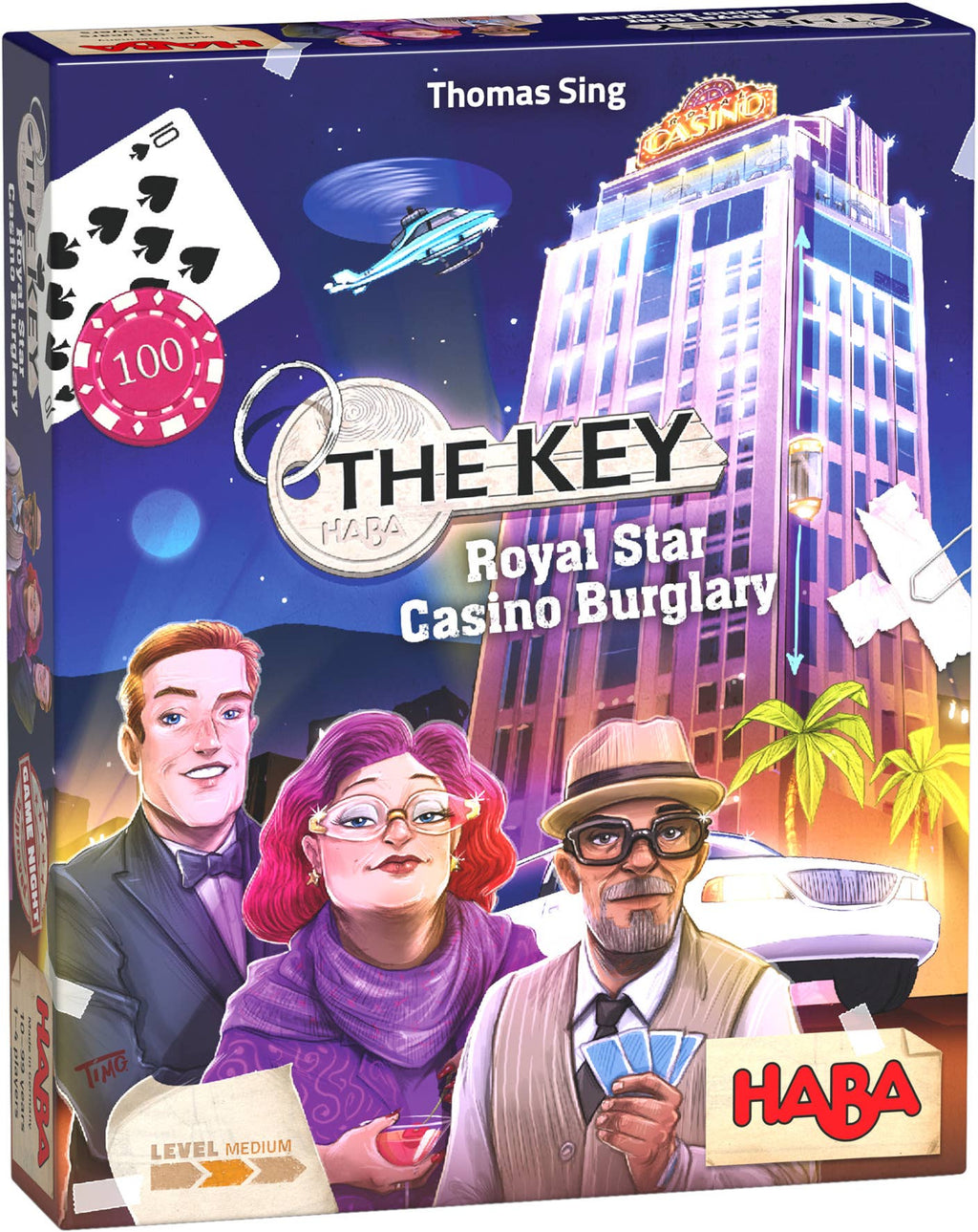 HABA - The Key – Royal Star Casino Burglary - Board Game - Elves & the Shoemaker