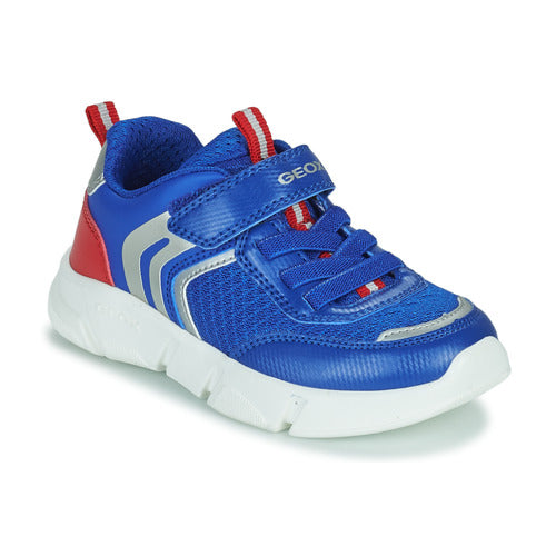 Geox Aril Trainer Blue Red - Elves & the Shoemaker