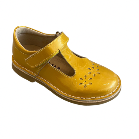 Petasil Cecily Yellow Patent - Elves & the Shoemaker