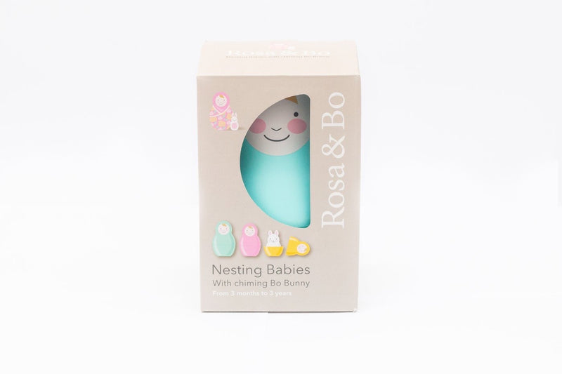 Rosa & Bo Rainbow Nesting Babies with Chiming Bo Bunny - Elves & the Shoemaker