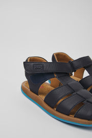 Camper Bicho Navy T-Bar Sandal - Elves & the Shoemaker